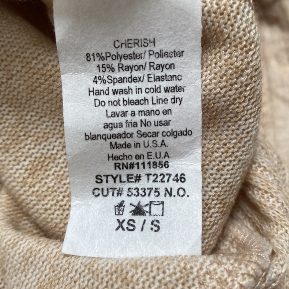 Cherish Hacci Turtleneck Tunic 💗 Oatmeal - Picture 13 of 13